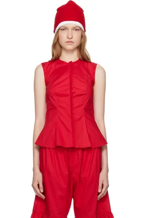 Colleen Allen Débardeur Victorian rouge
