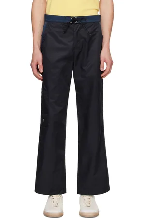Gimaguas Pantalon Cedric noir et bleu marine