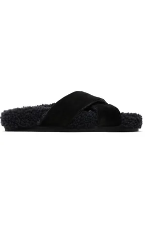 Ancient Greek Sandals Sandales Anilio noires
