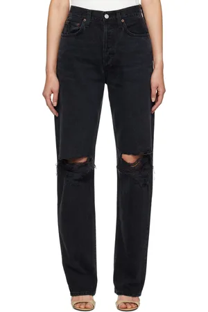 AGOLDE Jean Kelly noir