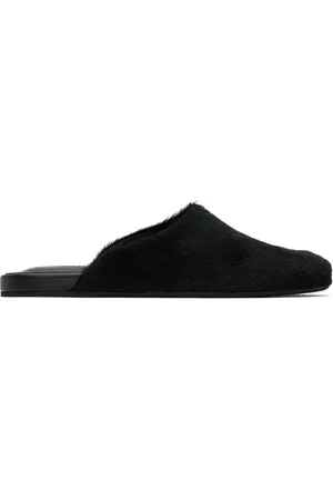 Ancient Greek Sandals Pantoufles noires