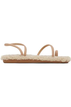 Ancient Greek Sandals Sandales Eleftheria beiges
