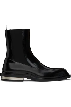 Jil Sander Bottes chelsea noires