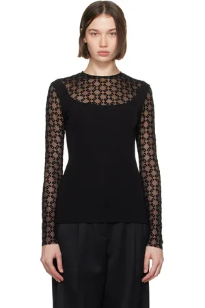 Givenchy T-shirt ajusté noir à monogrammes 72