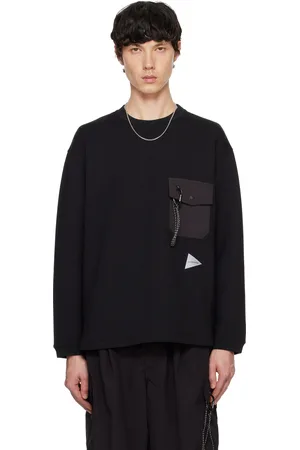 and wander Pull molletonné Airly Warm noir