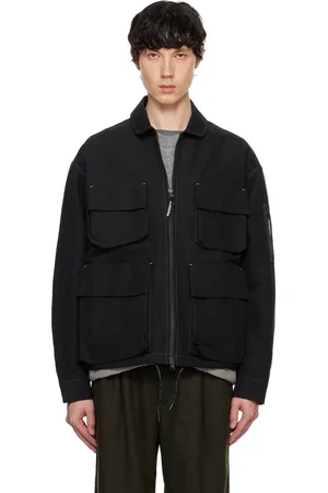 and wander Blouson militaire noir en sergé
