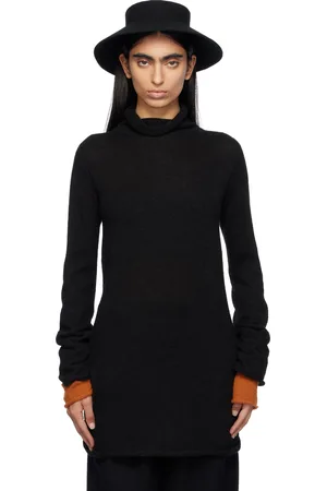 Issey Miyake Col roulé Interplay noir