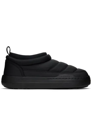 Moon Boot Flâneurs matelassés Park noirs en nylon