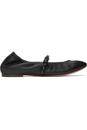 Lanvin Ballerines de style Charles IX noires