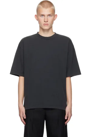 Axel Arigato T-shirt Optic noir à effet usé
