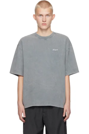 Axel Arigato T-shirt Honor gris à effet délavé