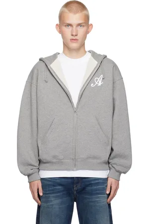 Axel Arigato Pull à capuche Maine gris à glissière