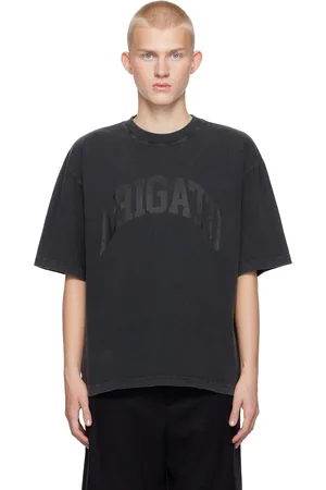 Axel Arigato T-shirt Link noir à effet délavé