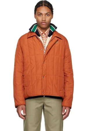 Maison Kitsuné Blouson matelassé orange