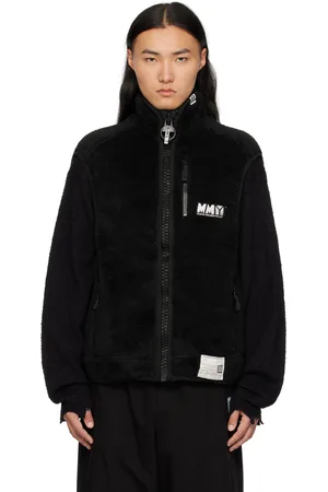 Maison Mihara Yasuhiro Veste ample Boa noire