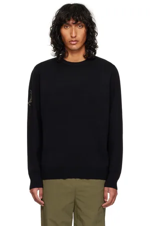 Fred Perry Pull noir à logo