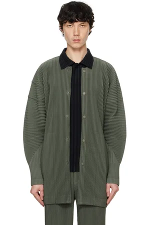 Issey Miyake Chemise Monthly Color October verte