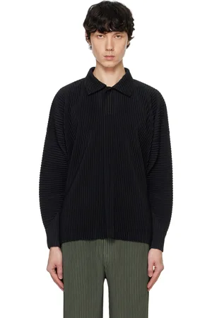 Issey Miyake Polo Monthly Color October noir