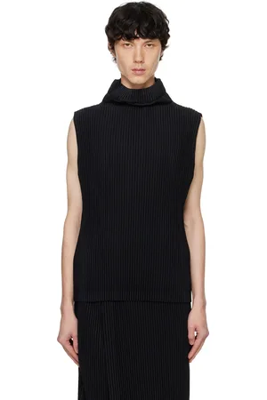 Issey Miyake Débardeur Monthly Color October noir