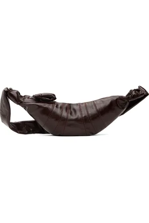 LEMAIRE Petit sac Croissant bourgogne