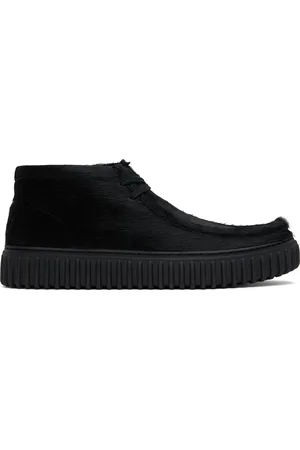 MARTINE ROSE Chukkas Torhill noirs édition Clarks