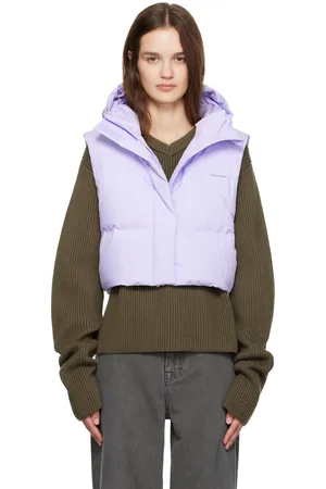 Holzweiler Veste Sula mauve rembourrée en duvet