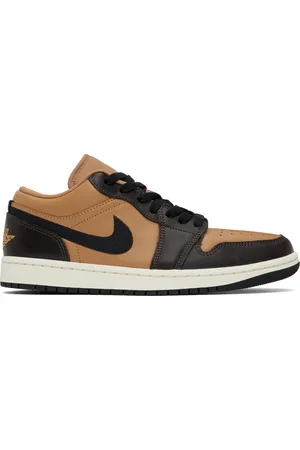 Nike Baskets basses Air Jordan 1 brun clair et brun édition spéciale