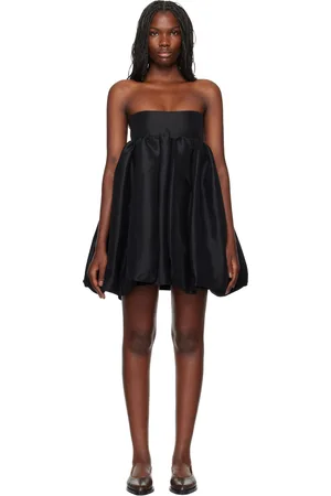 Kika Vargas Robe courte Crie noire exclusive à SSENSE