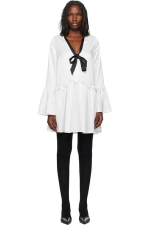 Kika Vargas Robe courte Issa blanche