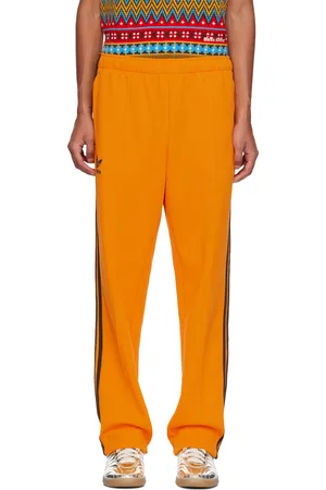 WALES BONNER Pantalon de survêtement orange en molleton édition adidas Originals