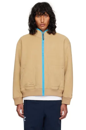 WALES BONNER Blouson beige en molleton édition adidas Originals