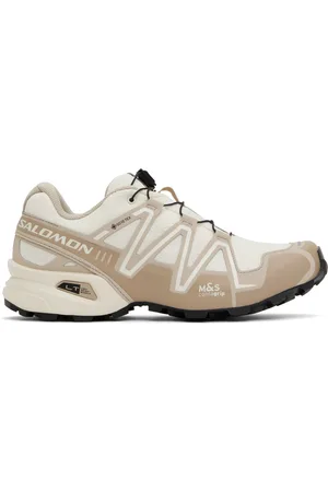 Salomon Baskets Speedcross 3 beige et blanc cassé en GORE-TEX®