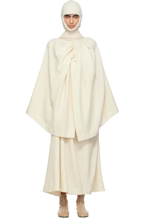 Issey Miyake Cardigan blanc cassé - Entwine