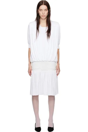 Nicklas Skovgaard Robe midi Grace blanche