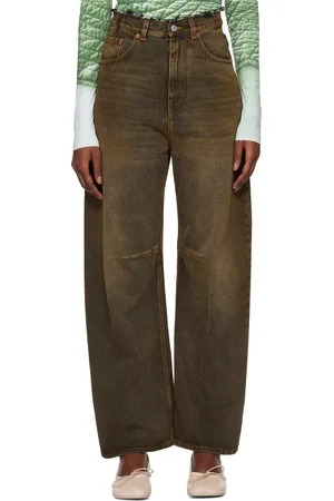 Maison Margiela Jean ample brun