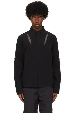 HELIOT EMIL Chemise à manches longues Resilience noire
