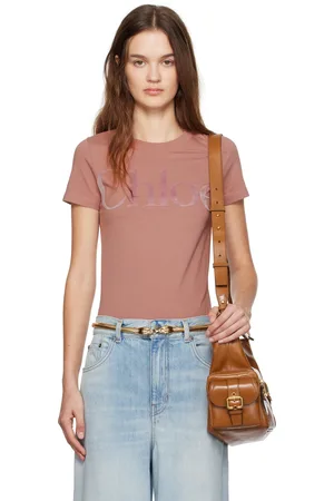 Chloé T-shirt ajusté rose