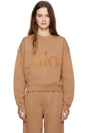 Chloé Pull molletonné Generous brun