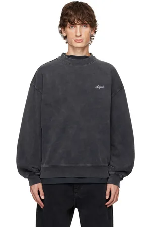 Axel Arigato Pull molletonné Honor noir à effet délavé