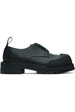 Marni Derbys militaires Dada noirs en cuir