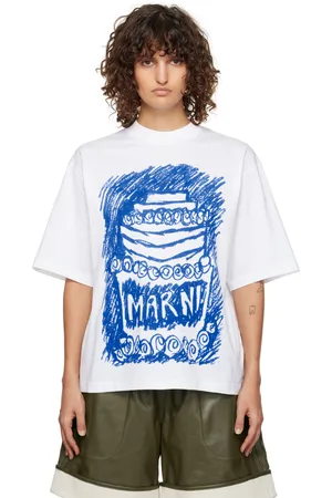 Marni T-shirt 30th Anniversary blanc