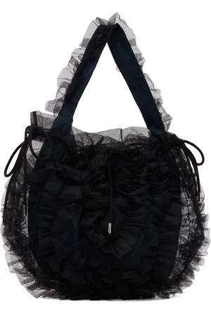 Molly Goddard Sac Toki noir et bleu marine