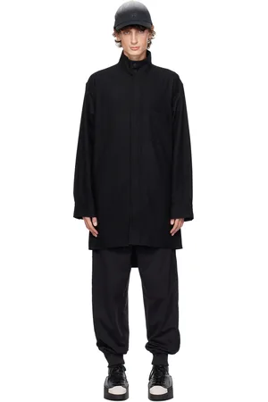 Y-3 Chemise noire en flanelle
