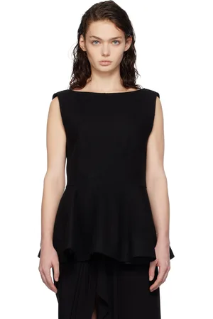 Lanvin Chemisier noir à basque