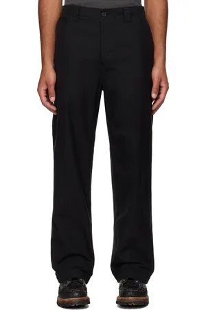 VISVIM Pantalon chino ample noir