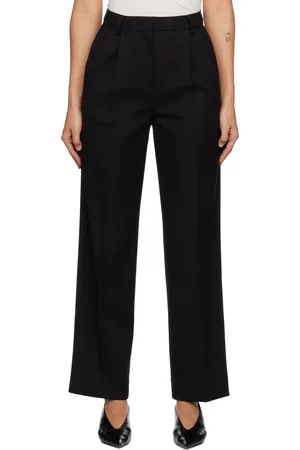 DUNST Pantalon noir à plis
