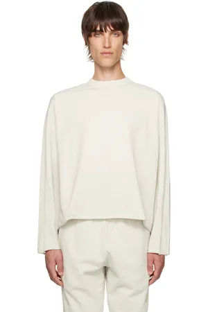 Entire Studios T-shirt à manches longues épais blanc cassé
