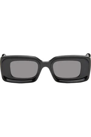 Loewe Lunettes de soleil rectangulaires noires