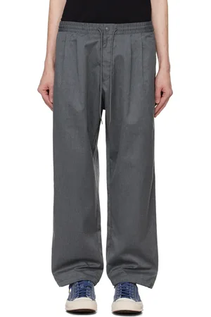 NEIGHBORHOOD Pantalon ample gris