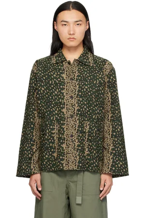 SOUTH2 WEST8 Chemise de chasse verte